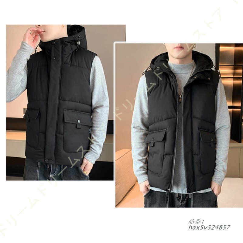 暖かい 袖なしジャケット