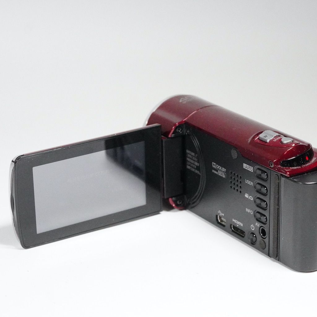 JVC Victor Everio GZ-HM460-R レッド 動作確認済 JVC Victor Everio GZ-HM460-R レッド 動作OK 1週間保証 /1132