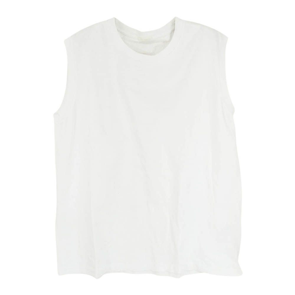 COMOLI コモリ 22SS V01-05016 空紡天竺 ノースリーブ カットソー ホワイト系 2