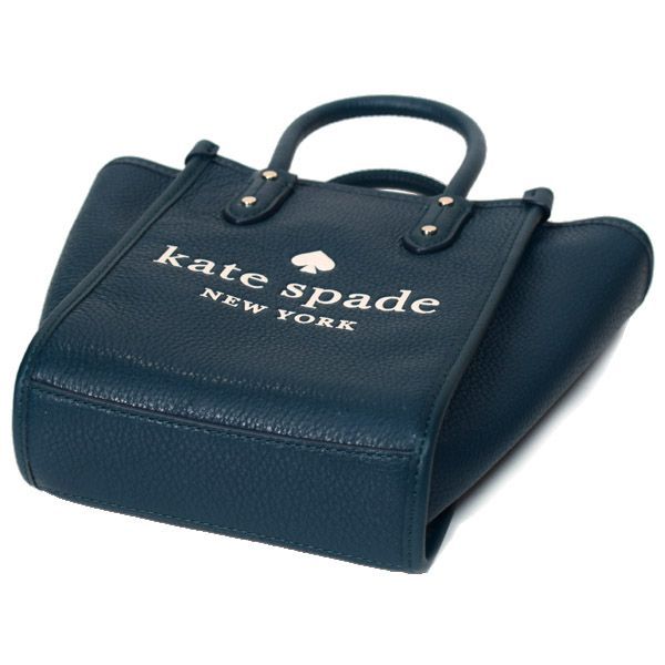 ケイトスペード バッグ katespade ぺブルレザー ビッグロゴ ミニ 2way