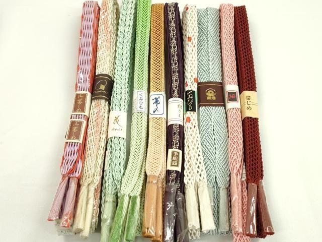 平和屋本店 夏物 和装小物 帯締め10本セット CXAA0394s5