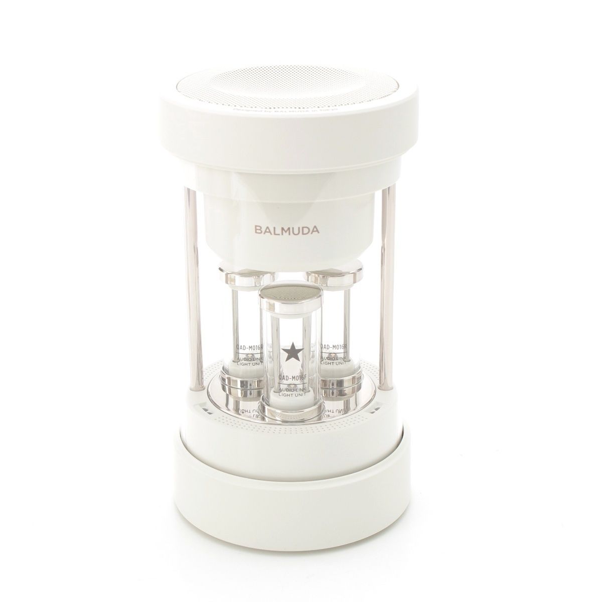 バルミューダ BALMUDA The Speaker オーディオ機器 ワイヤレススピーカー M01A-WH ホワイト