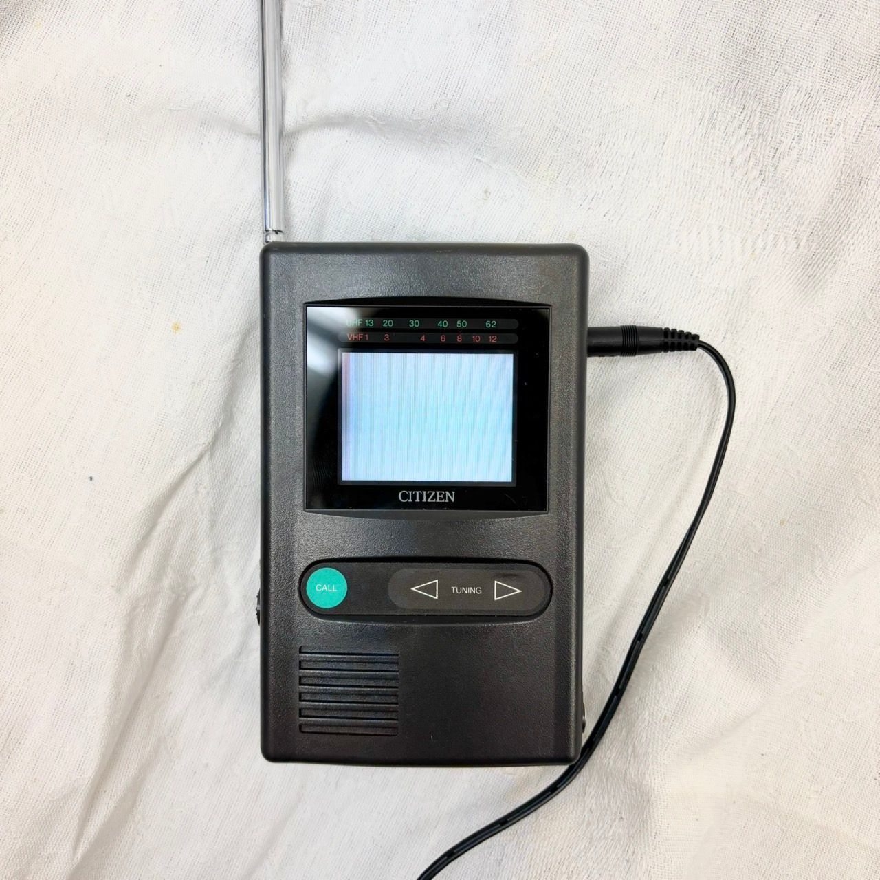 192 CITIZEN 1992年製 LCD-TV P422-1J ポータブルテレビ - メルカリ