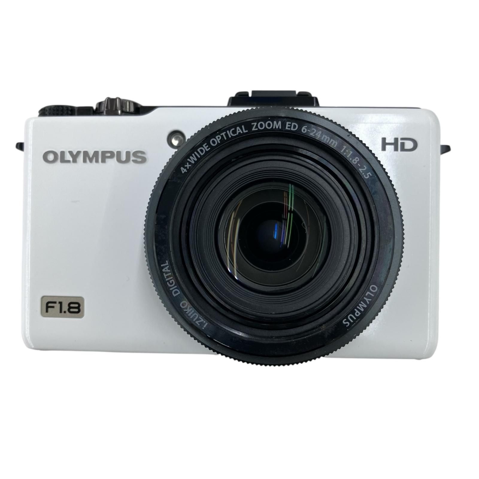 186000 現状品 OLYMPUS オリンパス コンパクトデジタルカメラ XZ-1 ホワイト