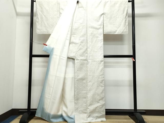 平和屋着物□極上 本場染大島紬 訪問着 作家物 総刺繍 スワトウ相良