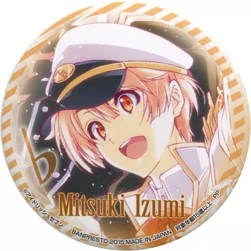 ベビコミュ　アイドリッシュセブン　和泉三月　缶バッジ 中古】バッジ・ピンズ(キャラクター) 和泉三月 ビッグ缶バッジ