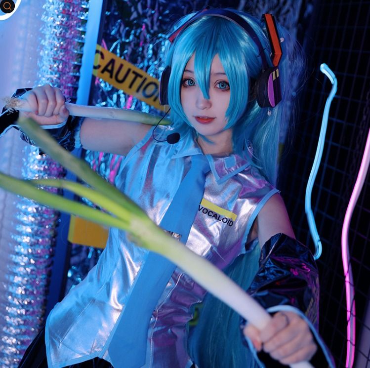 閉店激安SALE・2/18迄]【極シリーズ】 初音ミク風コスプレ [豪華