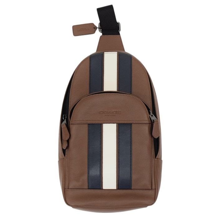 美品】COACH コーチ ヴァーシティ チャールズ ショルダーバッグ