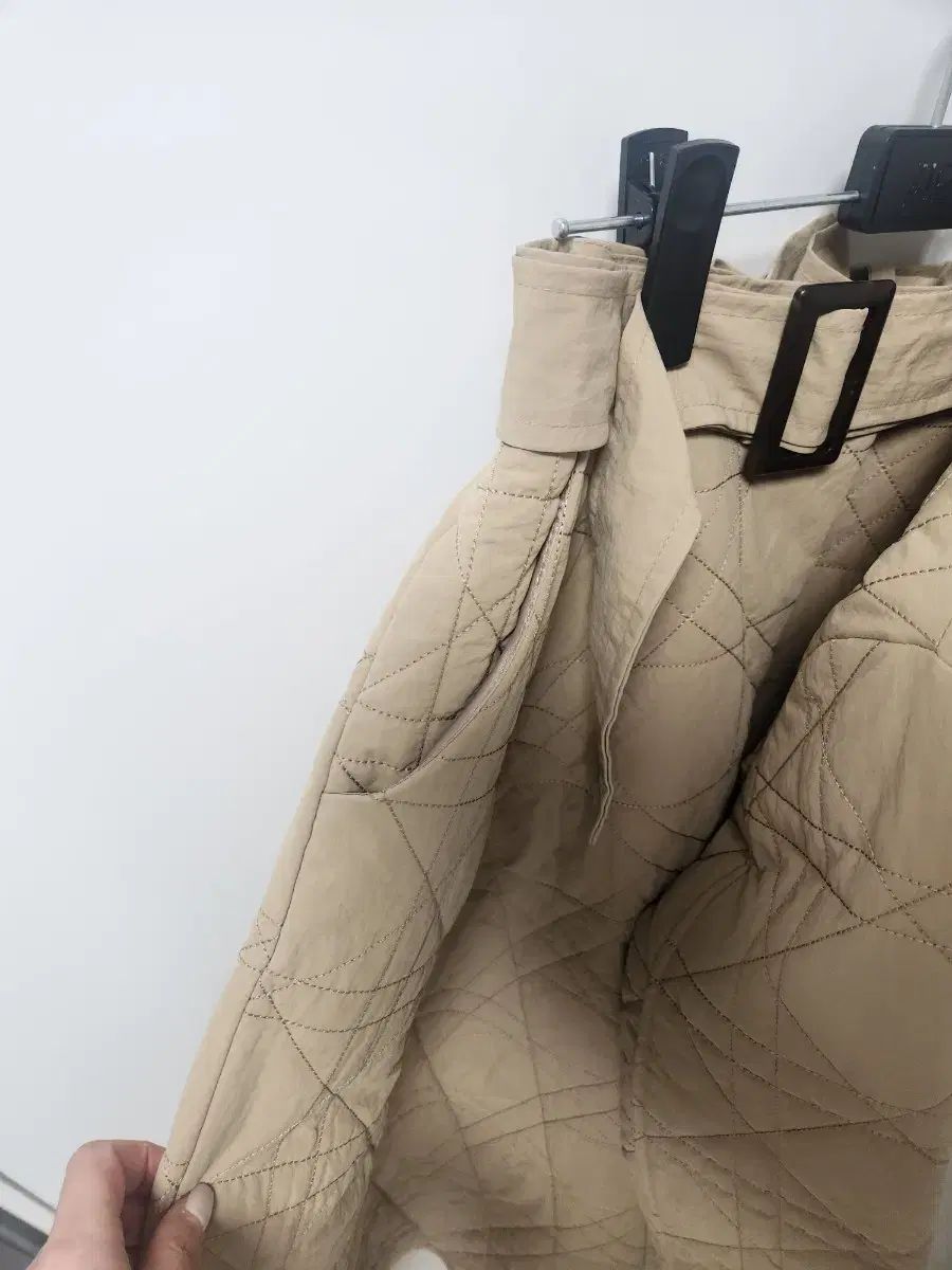 Bicini製トレンチパッド入りジャケット スカート