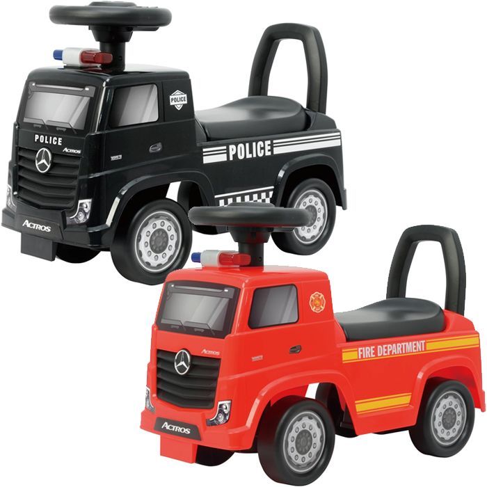 乗用メルセデスベンツ ACTROS 乗用玩具 ベンツ パトカー 消防車