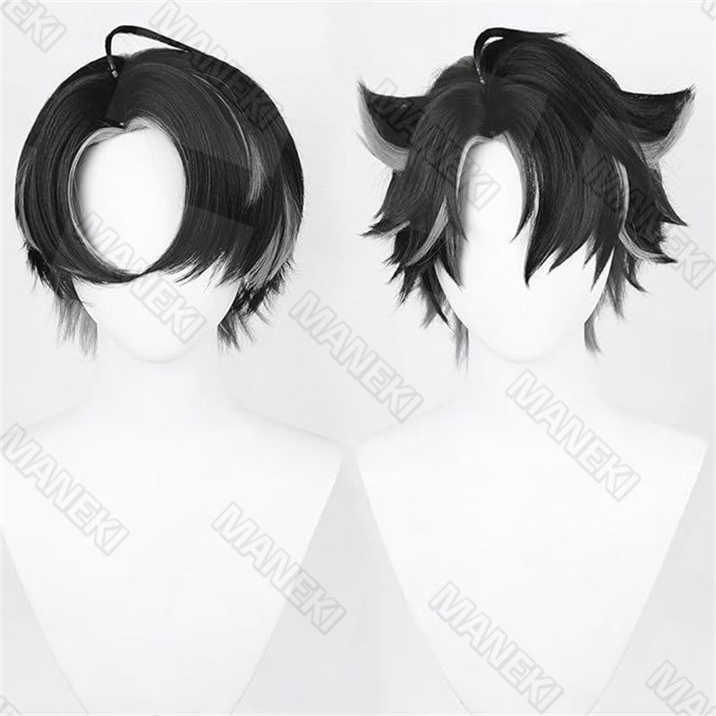 原神 リオセスリのウィッグコスプレ げんしん アクセサリー