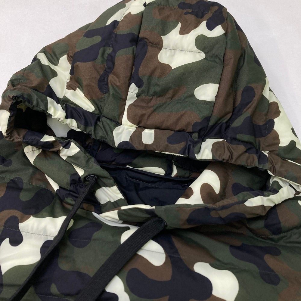 サイズ：4 PEARLY GATES パーリーゲイツ 中綿プルオーバー カモフラ