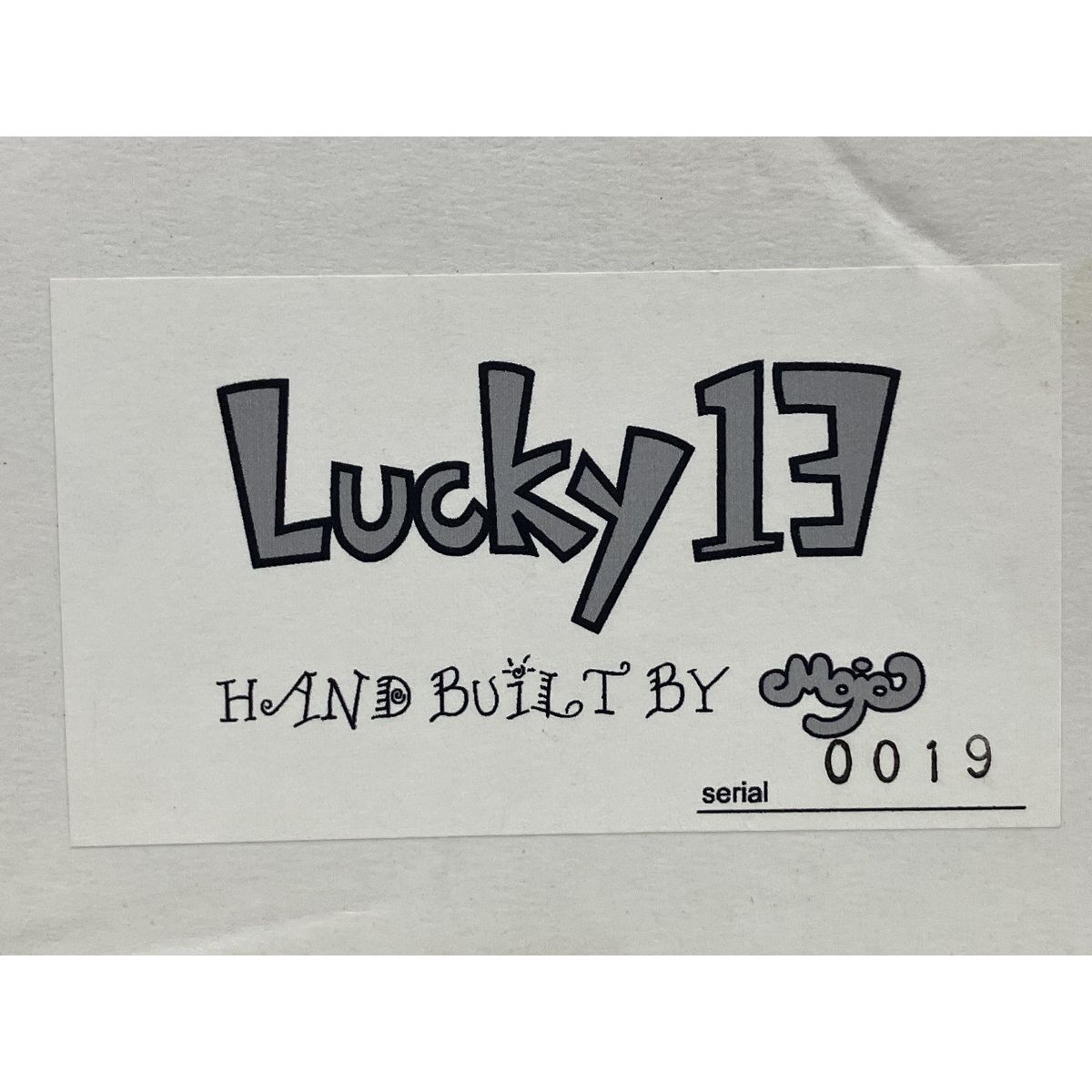 moja モジャ Lucky13 ディストーション ギターエフェクター 音響機材