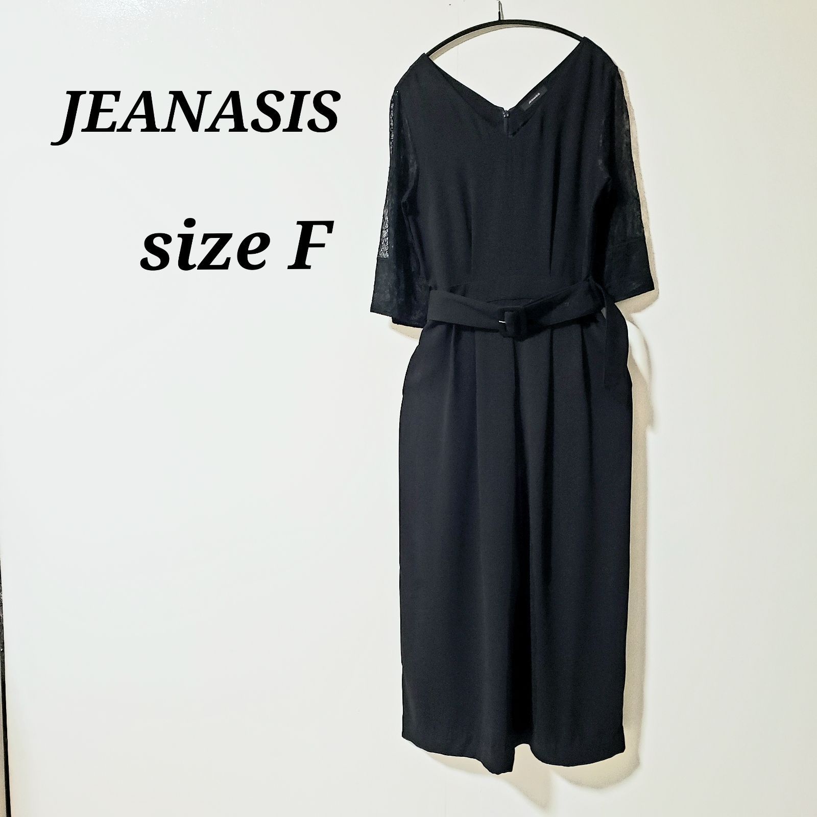 JEANASIS ジーナシス ソデレースVサロペット F - メルカリ