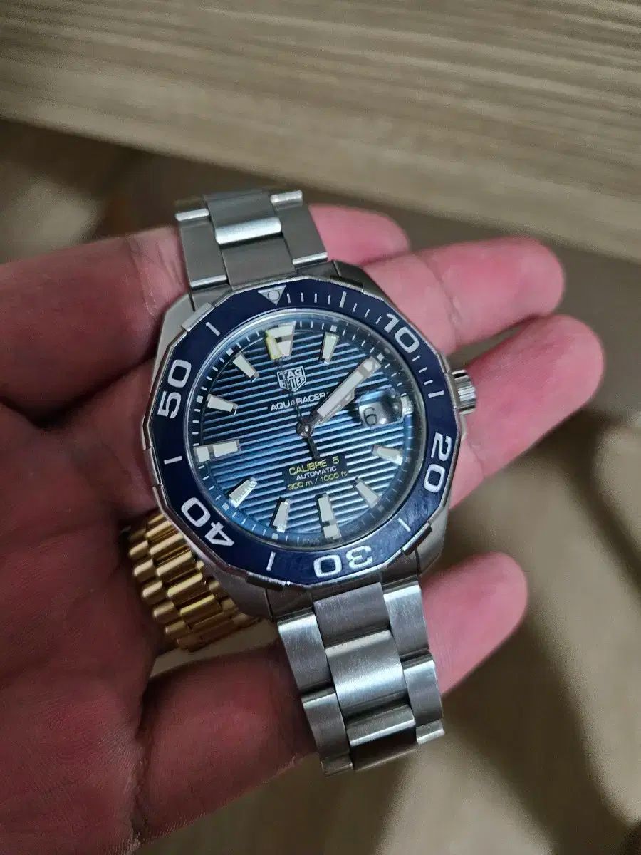 TAG Heuer タグホイヤー アクアレーサー 青文字盤