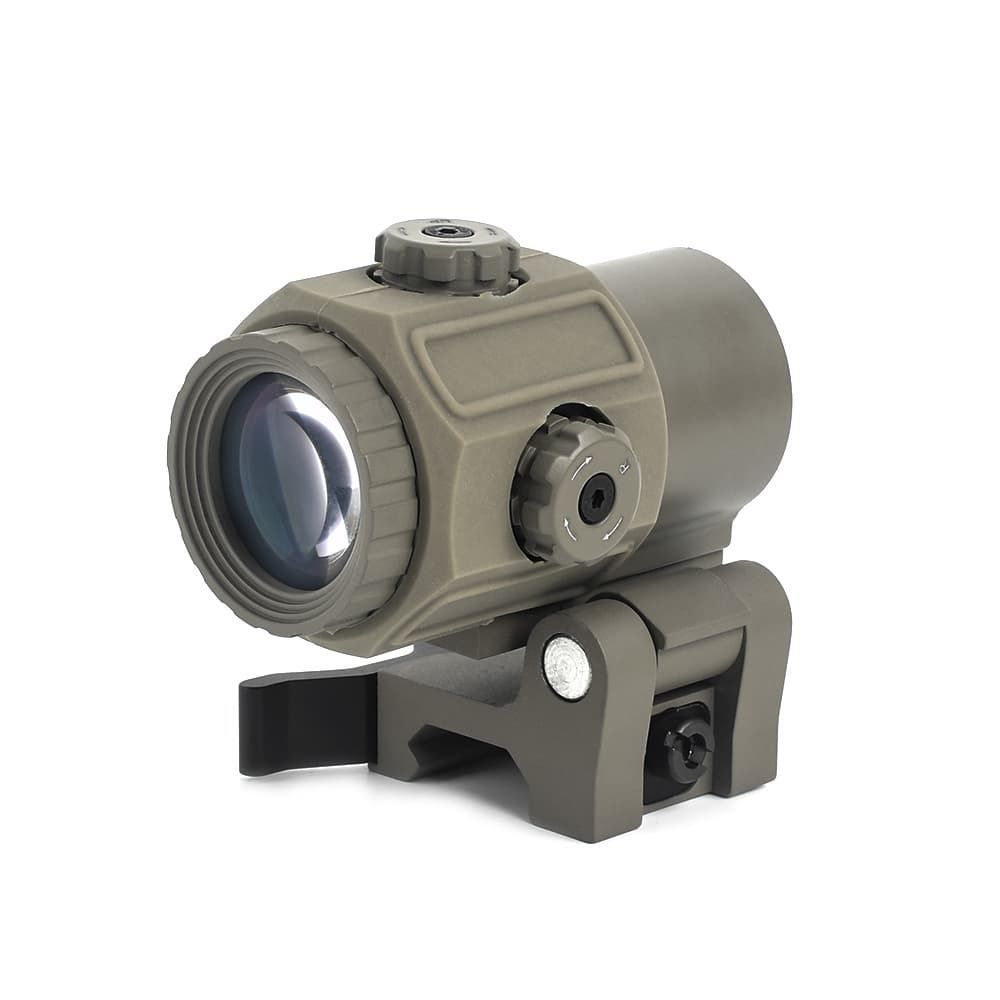 AIM-O マグニファイア G43 フリップアップマウント 3倍率 AO5387 [ ダークアース ]