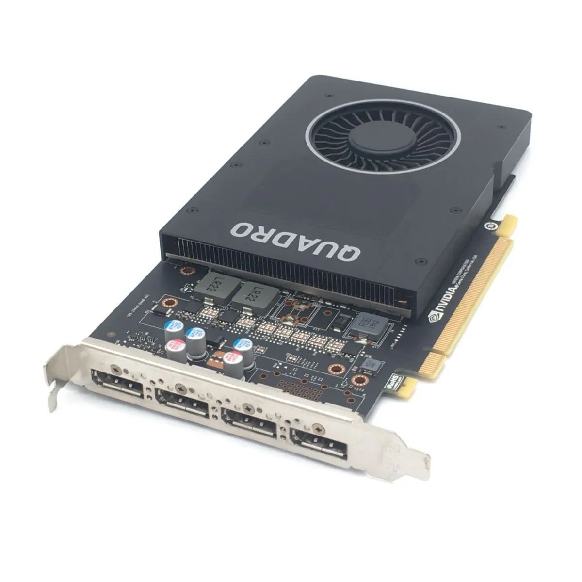 NVIDIA Quadro P2200 5GB GDDR5X 4画面表示可能 - メルカリ