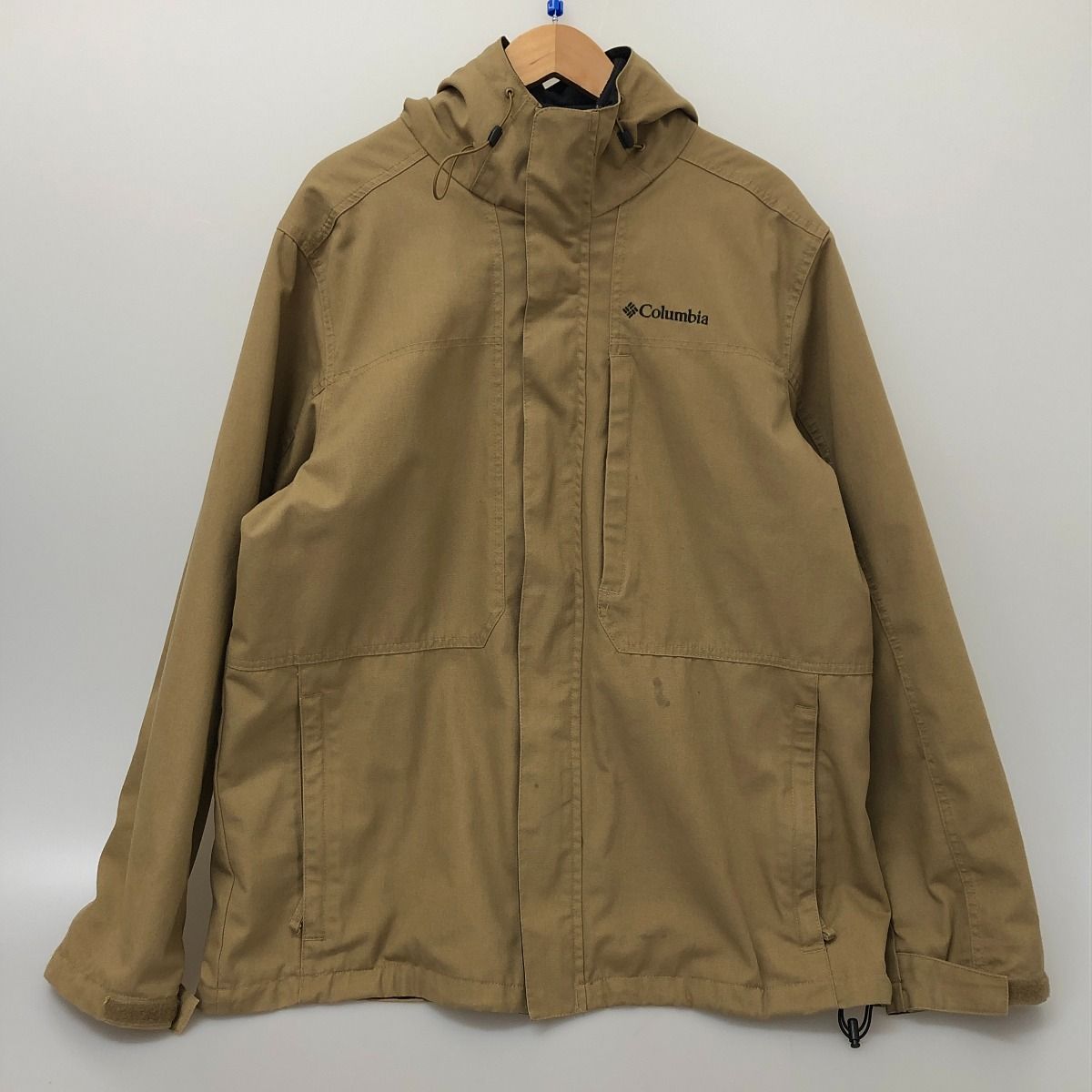 □□Columbia コロンビア ロマビスタ インターチェンジジャケット Lサイズ 222 WM0399 ベージュ系