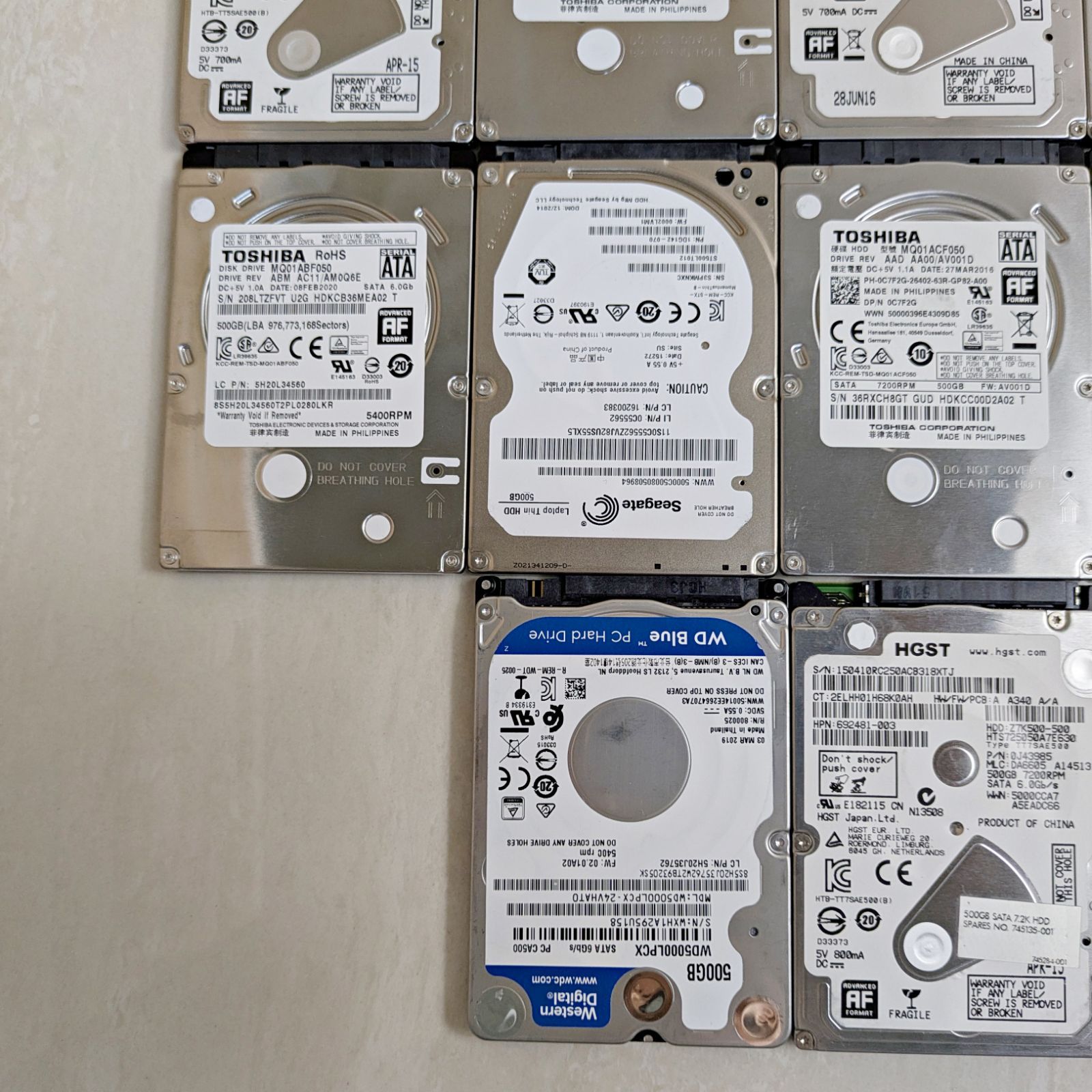 2.5インチHDD