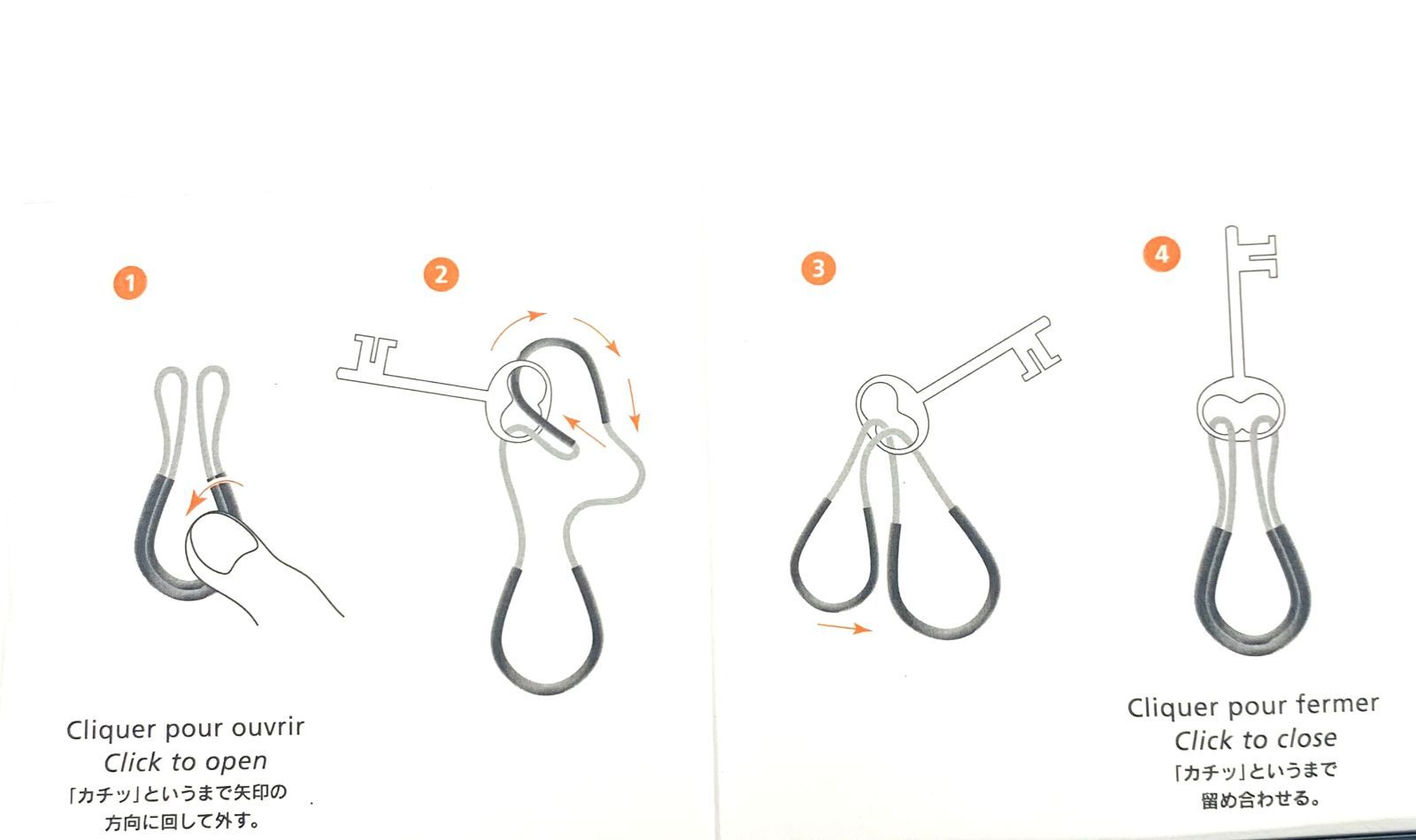 エルメス ヴィンテージ キーリング デクリック HERMES DECLIC デリック キーホルダー ：x0722 - メルカリ