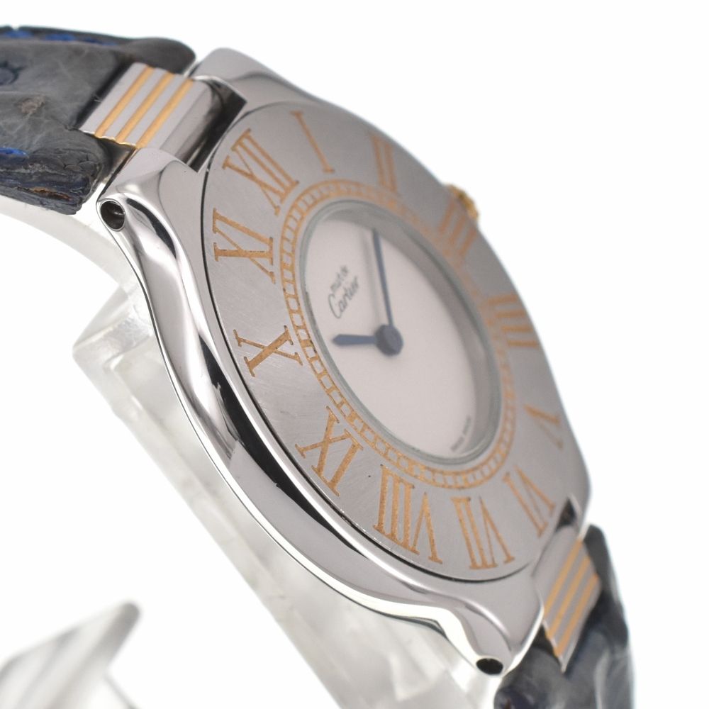 Cartier マスト21 ヴァンティアン レディース 腕時計 クオーツ SS