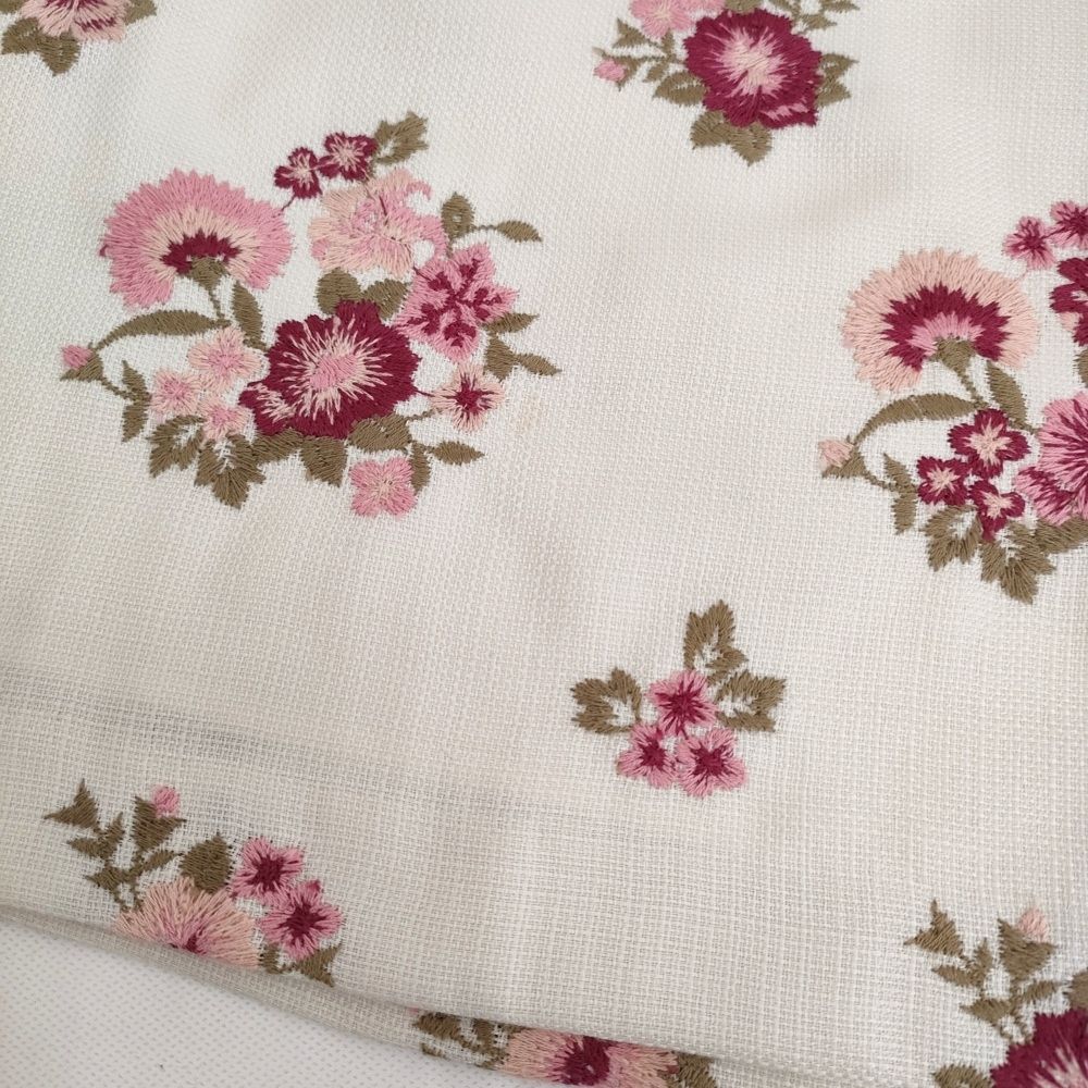 TOCCA 刺繍 OPTOBA0720 サイズ4 花柄 ベルト付き ワンピース