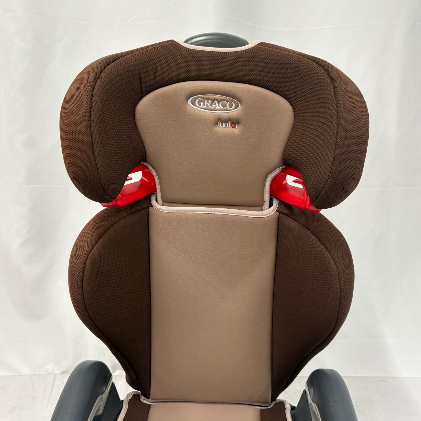 美品 GRACO グレコ ジュニアシート ジュニアプラス ブラウン 茶