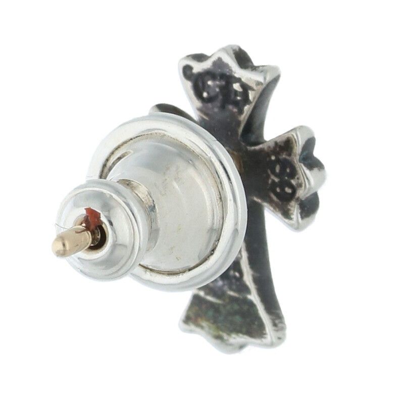 クロムハーツ CH CRSS 2 FAT/CHクロスファットスタッド シルバーピアス