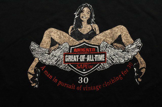 Sapeur サプール 2024 GREAT OF ALL TIME BIKEGIRL XXL Tシャツ