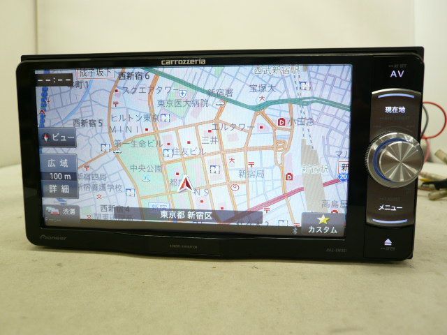 2025年版 カロッツェリア AVIC-RW901 メモリーナビ 地デジ|フルセグ|DVD|CD|SDカード|iPod|USB|ブルートゥース|ハンズフリー