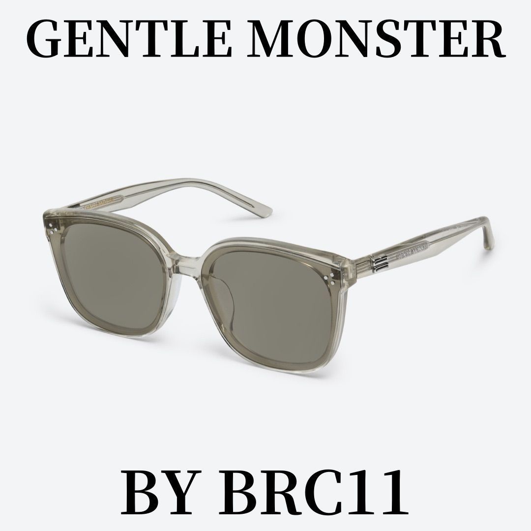 ジェントルモンスター Gentle Monsterサングラス By BRC11 ブラウン半 
