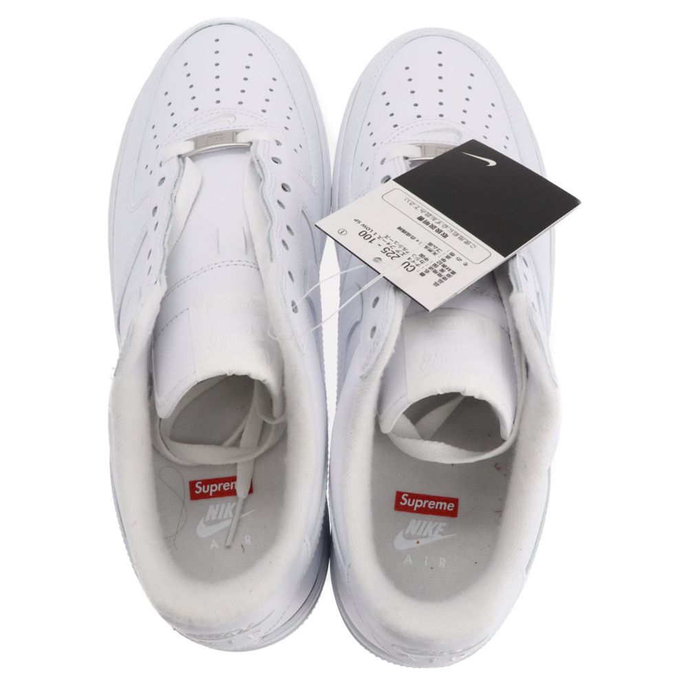 NIKE (ナイキ) × SUPREME AIR FORCE 1 LOW White CU9225-100