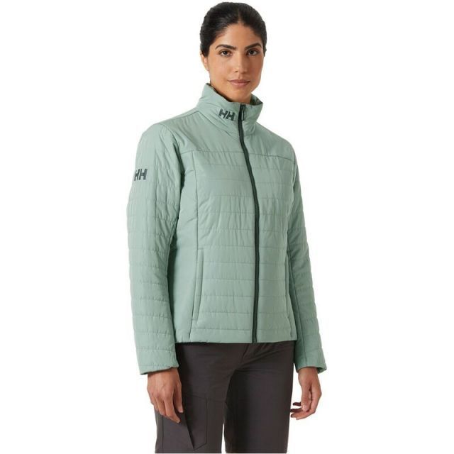 送料無料 ヘリーハンセン レディース ジャケット ブルゾン アウター Crew Insulator 2.0 Jacket - Women s Eucalyptus