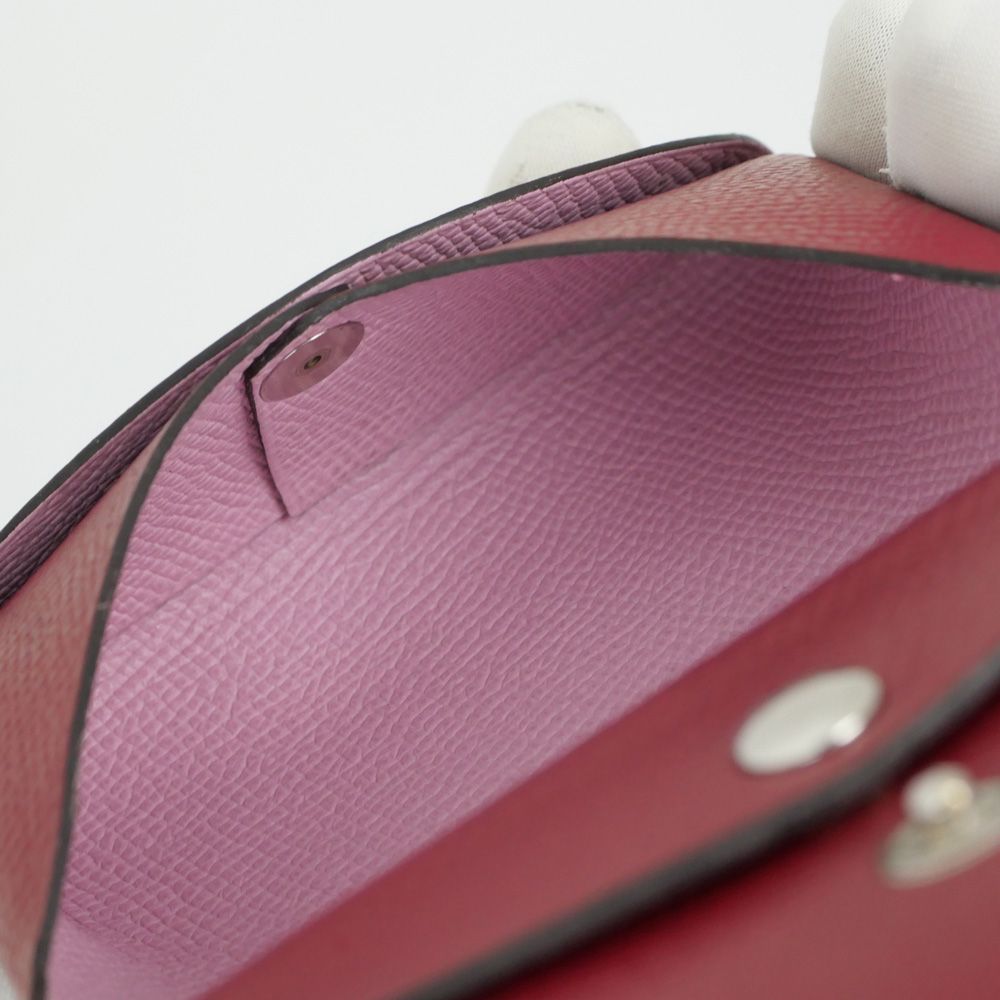 名東】エルメス カルヴィデュオ ヴェルソ ルージュグレナ/モーヴ