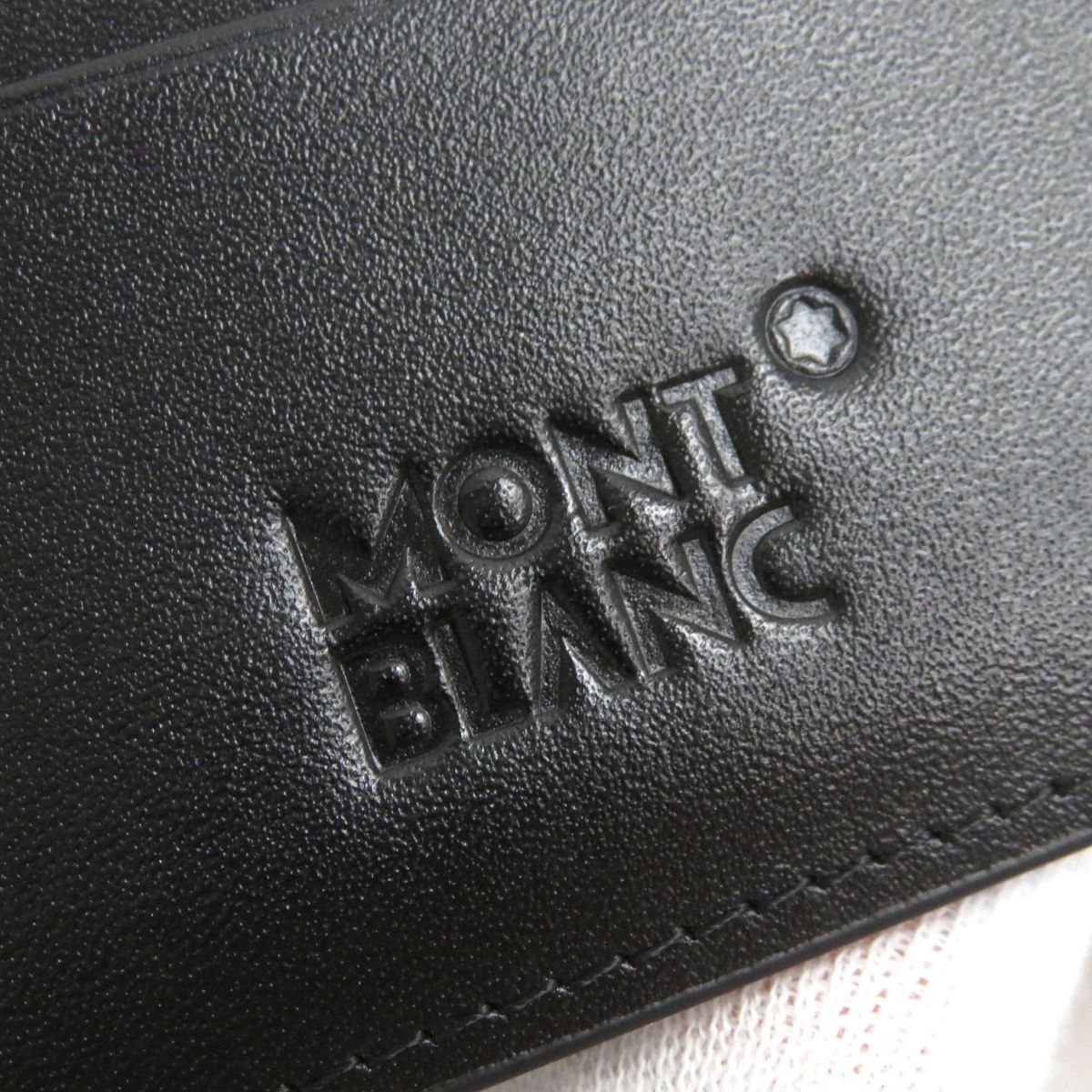 未使用品△MONTBLANC モンブラン 8CC ホワイトスター レザー