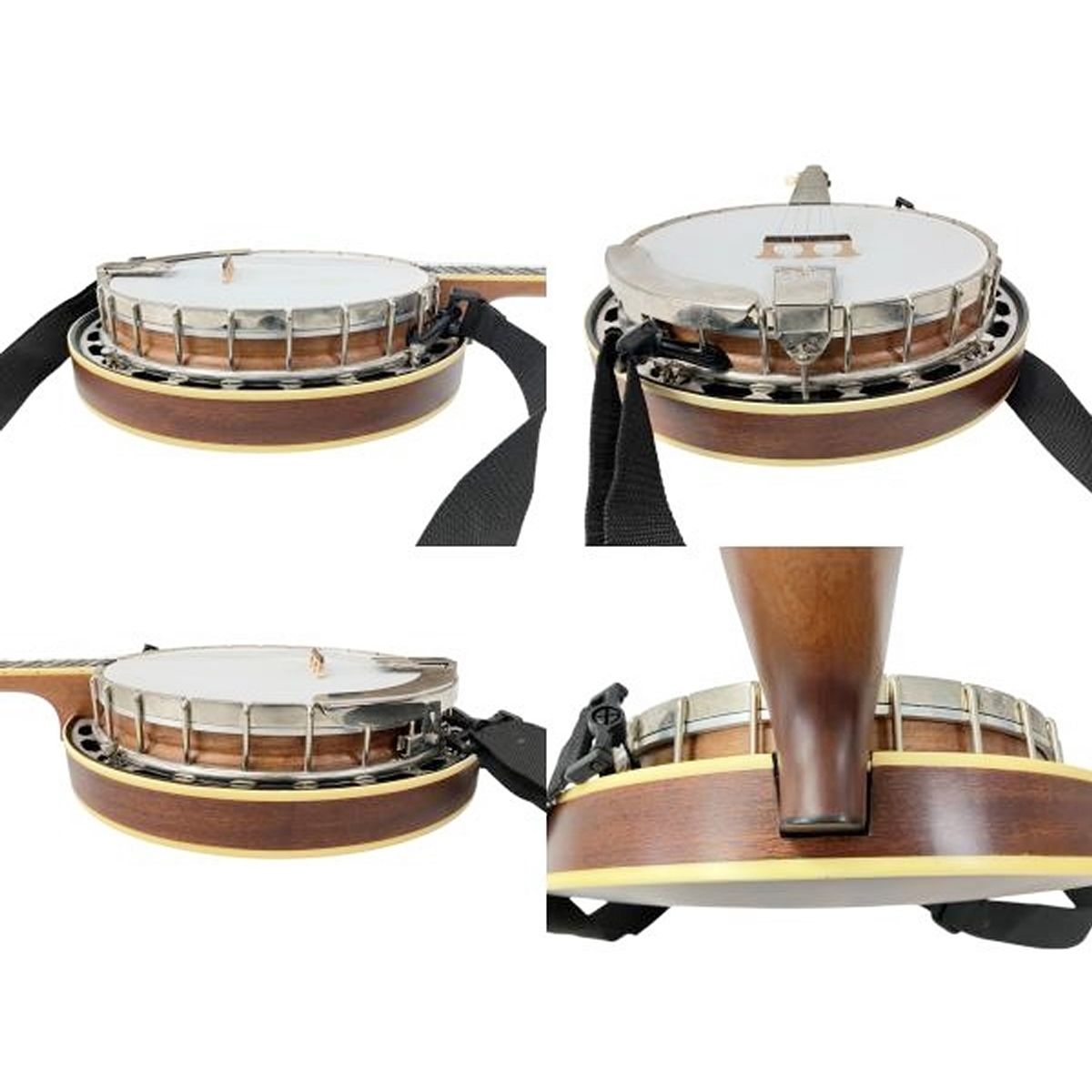 Blanton BB-85R リゾネーター 5弦 バンジョー ケース付き