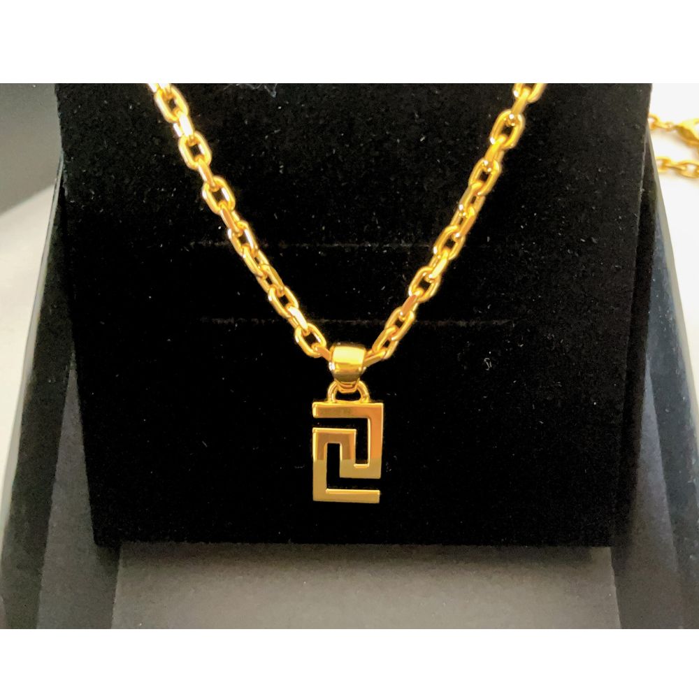 2-3日でお届け》新品【VERSACE】グリークネックレス グレカ-