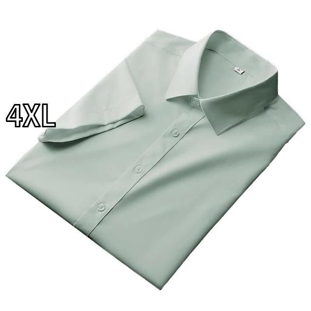 4XL メンズ ファッション 服 オシャレ シンプル 大人 かっこいい 大きいサイズ ストリート 紳士服 ハイエンド 半袖 T シャツ スリム アイロン不要 襟 夏 カジュアル トップス