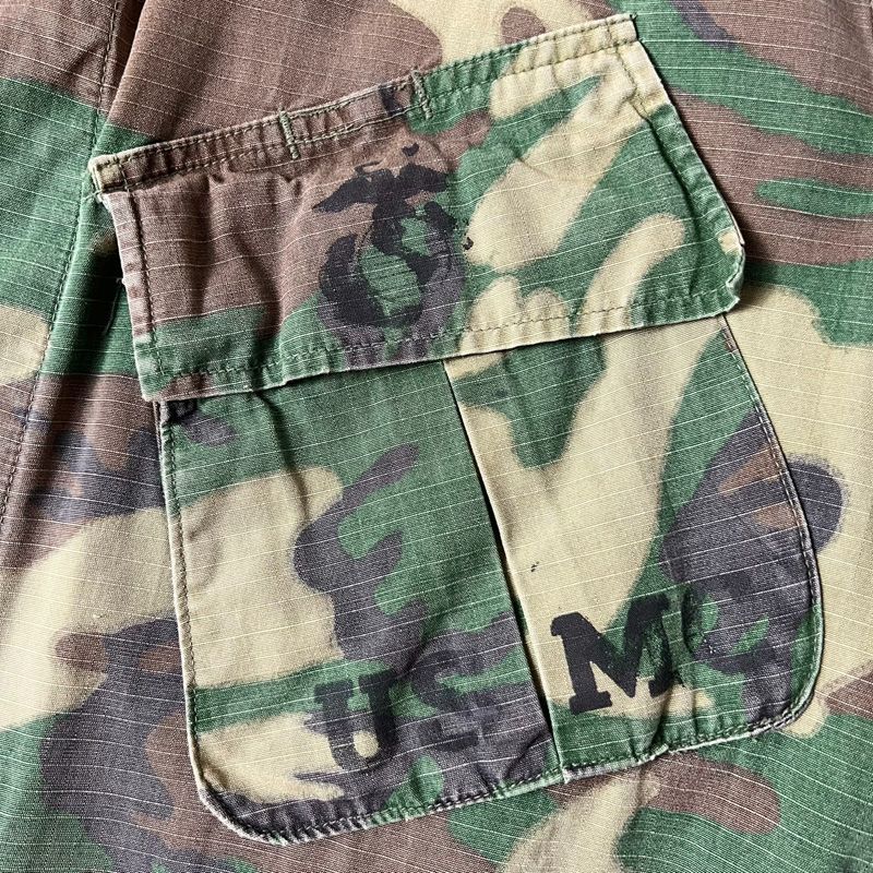 60s 70s 米軍 グリーンリーフカモ ジャングルファティーグジャケット S 60s 70s 米軍 グリーンリーフカモ ジャングルファティーグジャケット