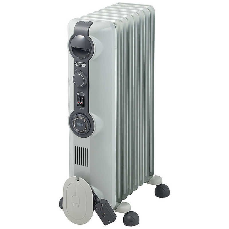 ♥ 未開梱 デロンギ オイルヒーター with Pet ホワイト ダークグレー 最大10畳 RHJ11G0812