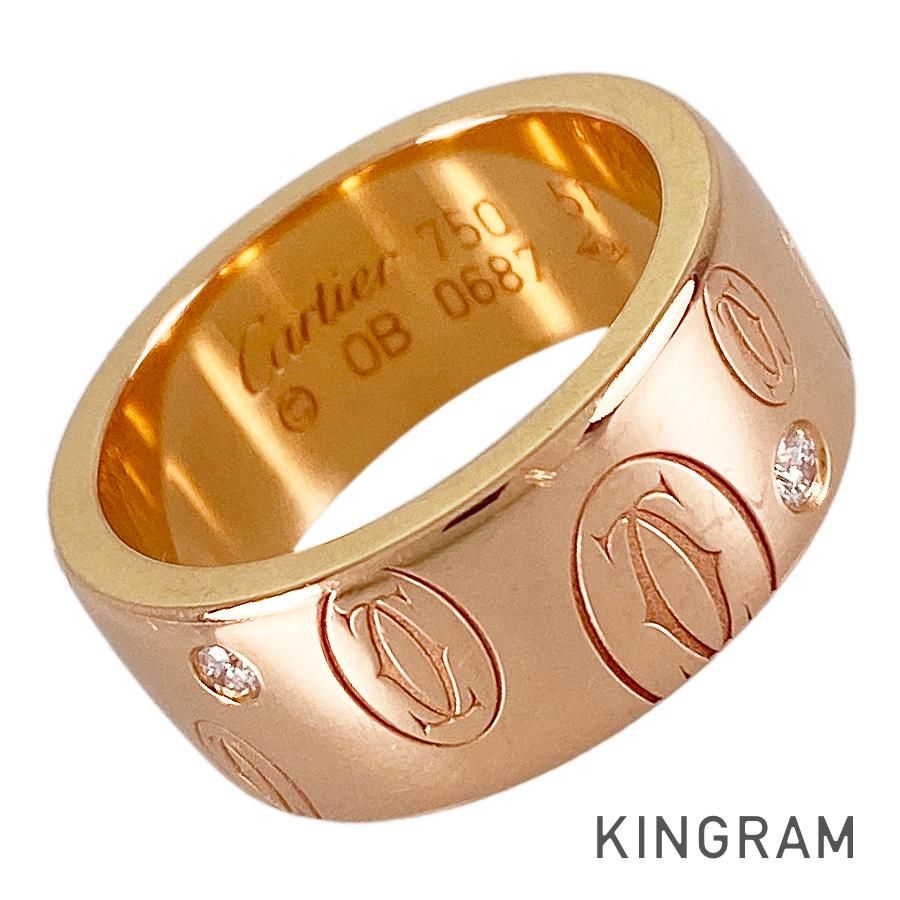 カルティエ Cartier ハッピーバースデー K18PG ダイヤモンド