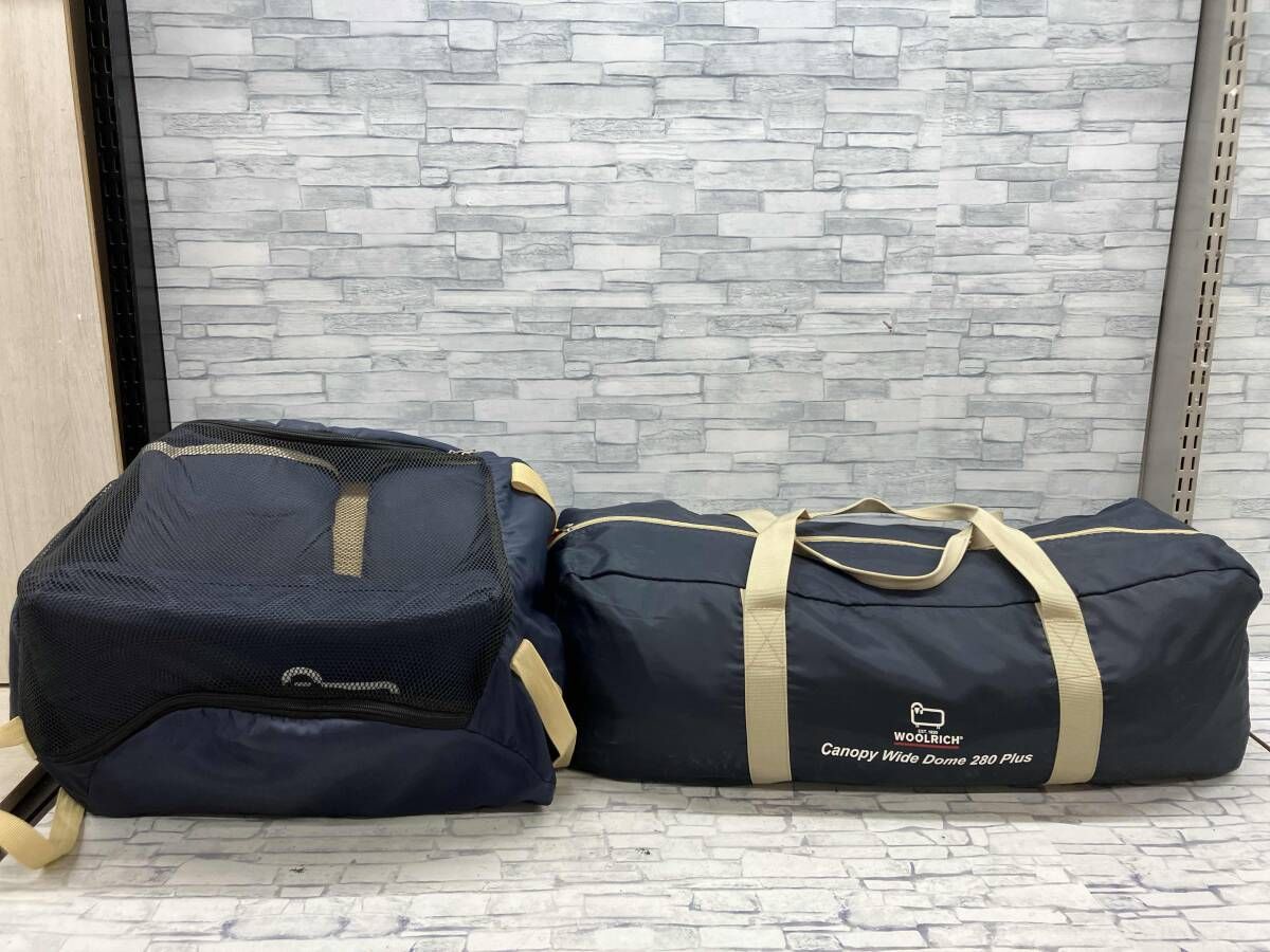 現状品 Woolrich ウールリッチ キャノピーワイド280PLUS テント 5人用 キャンプ アウトドア