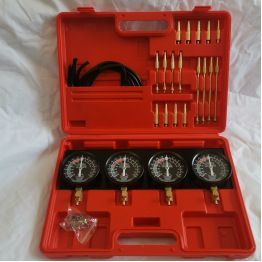 汎用 4連 バキュームゲージセット キャブレター 同調 セッティング レギュレーター付 負圧測定 負圧測定器 特殊工具 メンテナンスツール
