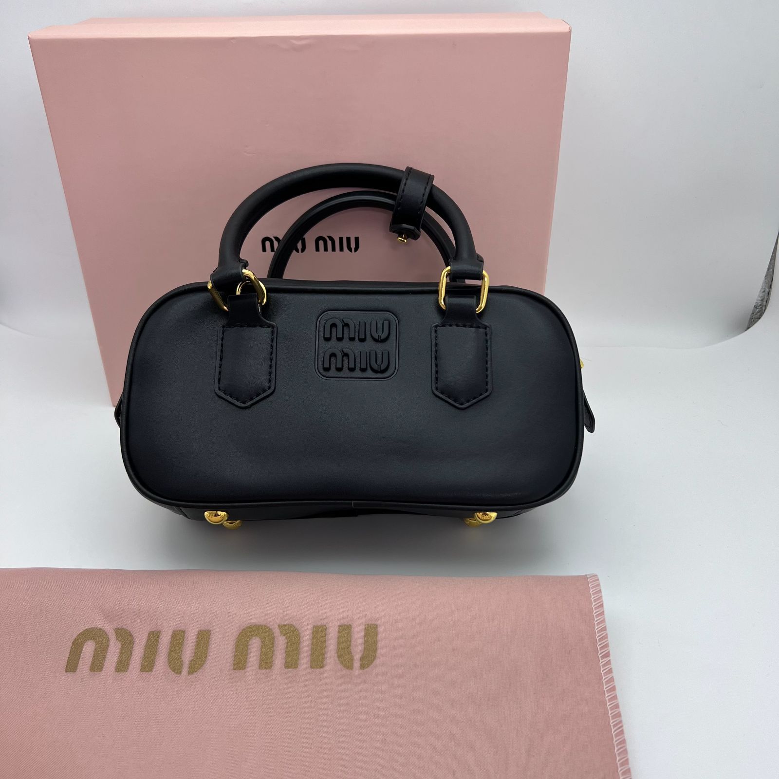 MIU MIU ‎ミュウミュウボウリングバッグ ハンドバッグショルダーバッグ