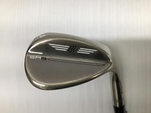 タイトリスト VOKEY SPIN MILLED SM9 ブラッシュドスチール 54°|12°D ウェッジ WG リシャフト フレックスその他 メンズ 男性用 右利き 右用 Cランク ゴルフクラブ