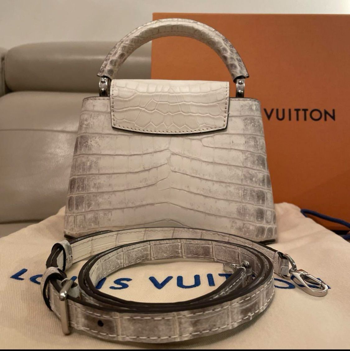 新品 LOUIS VUITTON ルイヴィトン カプシーヌMINI サハラ - メルカリ