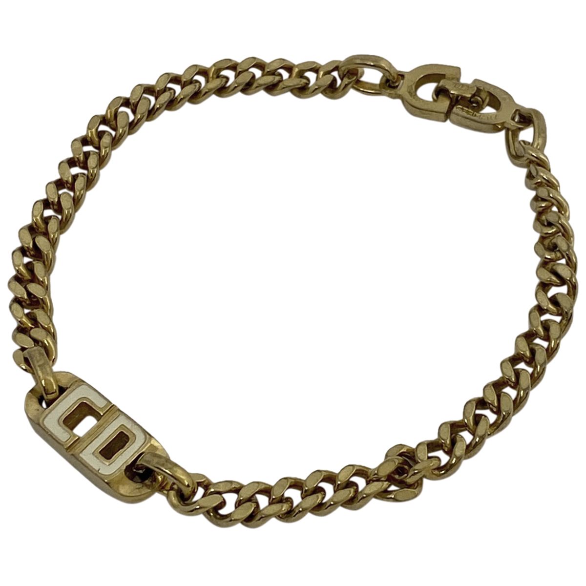 クリスチャンディオール Christian Dior ロゴ チェーン ブレスレット