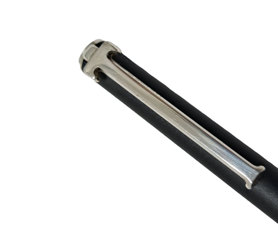 新品同様 ティファニー ボールペン Tクリップ ブラック 黒 SV925  