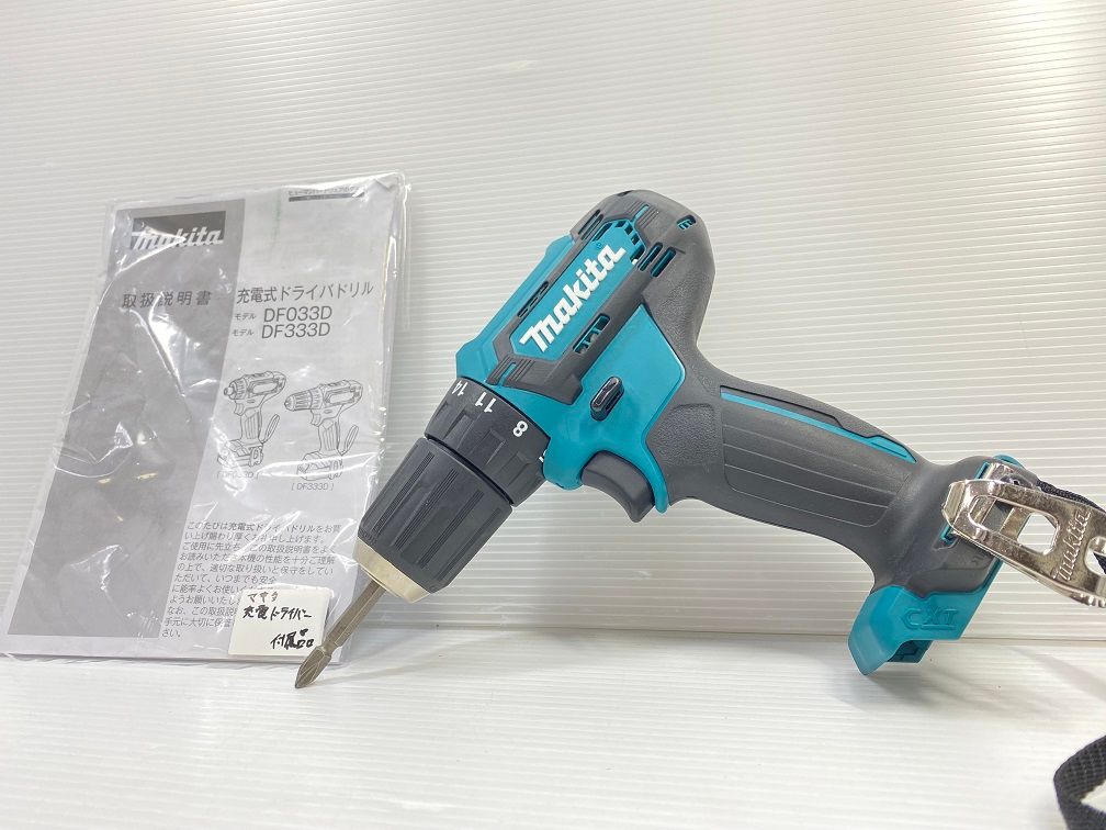 【中古品】バッテリー無し マキタ 充電式 ドライバドリル 10.8V makita DF333D ○YR-17749○