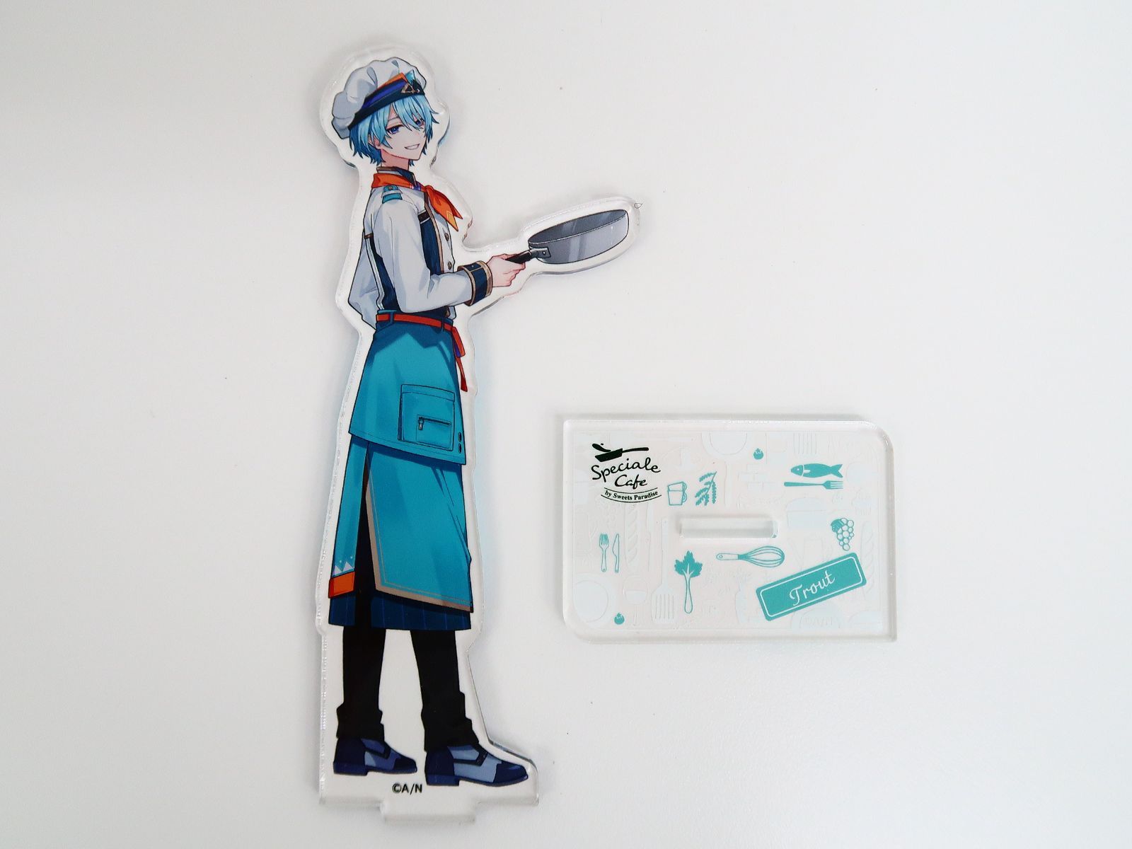 渚トラウト アクリルスタンド・クリアカード にじさんじ×SWEETS